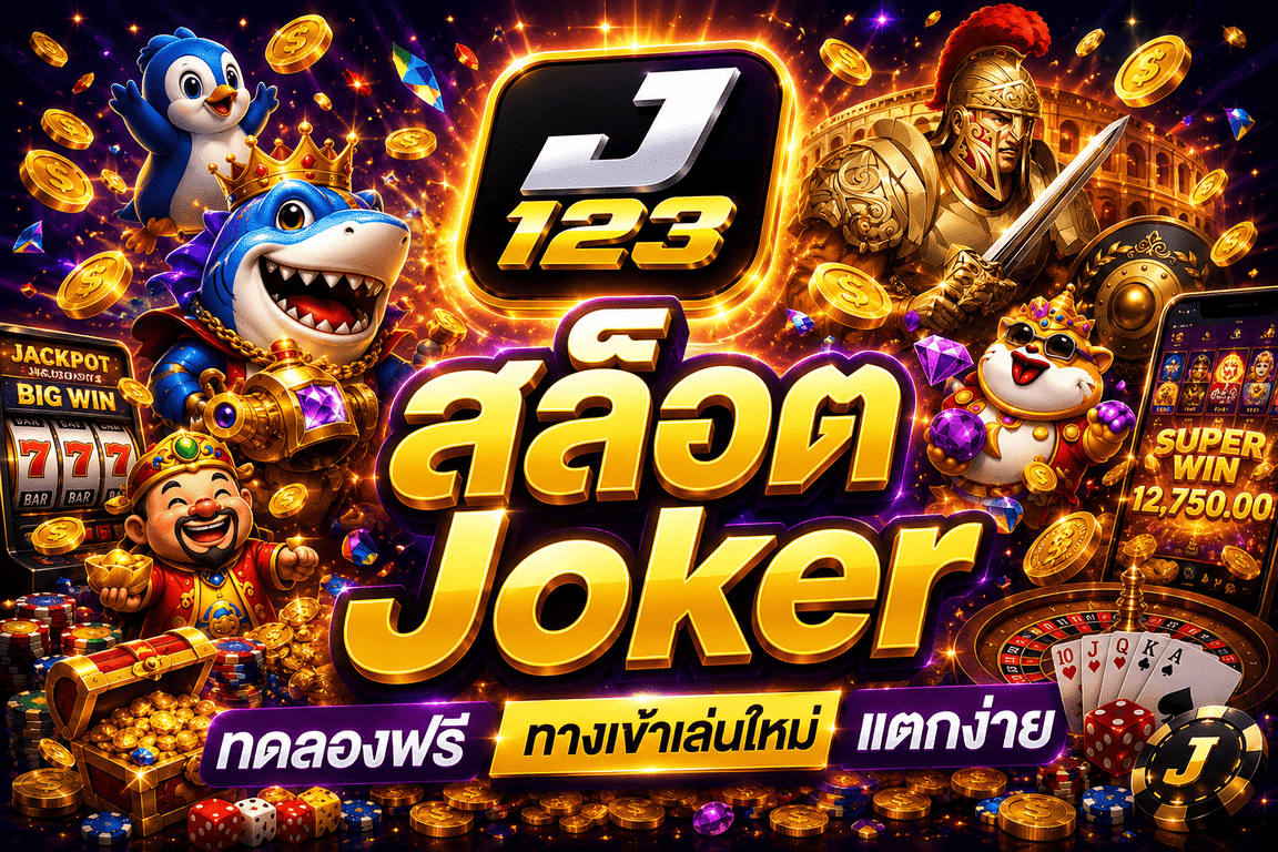 สล็อต Joker ทดลองฟรี ทางเข้าเล่นใหม่แตกง่าย
